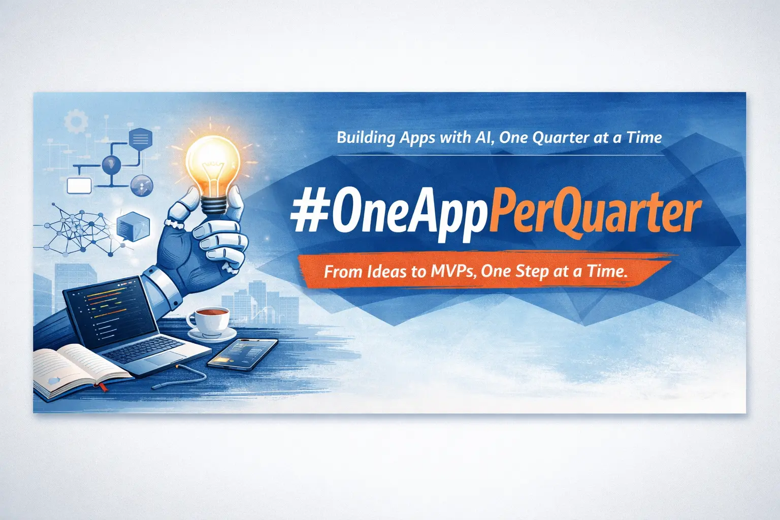 #OneAppPerQuarter